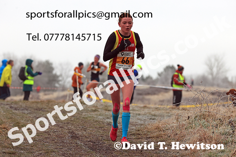 Girls under-15s 2025 Start Fitness NEHL, Wrekenton, Gateshead. Photo: David T. Hewitson/Sports for All Pics